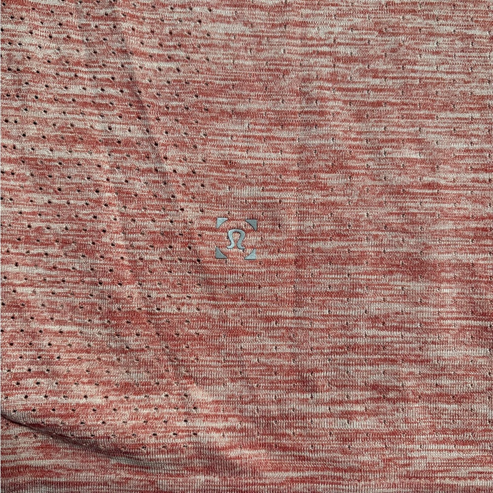 Lululemon Metal Vent Tech Surge Short Sleeve Royal Ruby / White Size Large Men’s - Picture 9 of 13